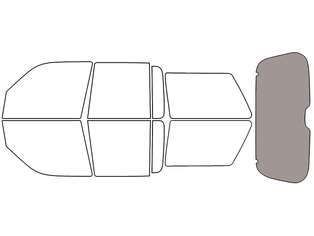 Rear Windshield - 50%