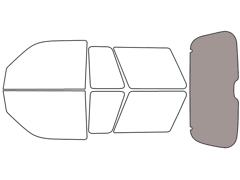 Rear Windshield - 50%