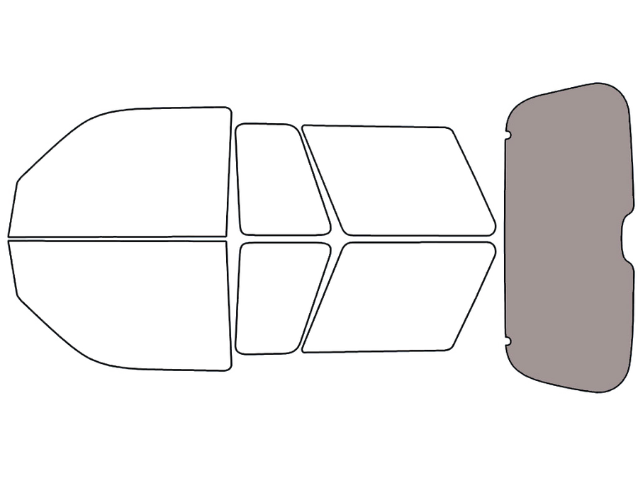 Rear Windshield - 50%