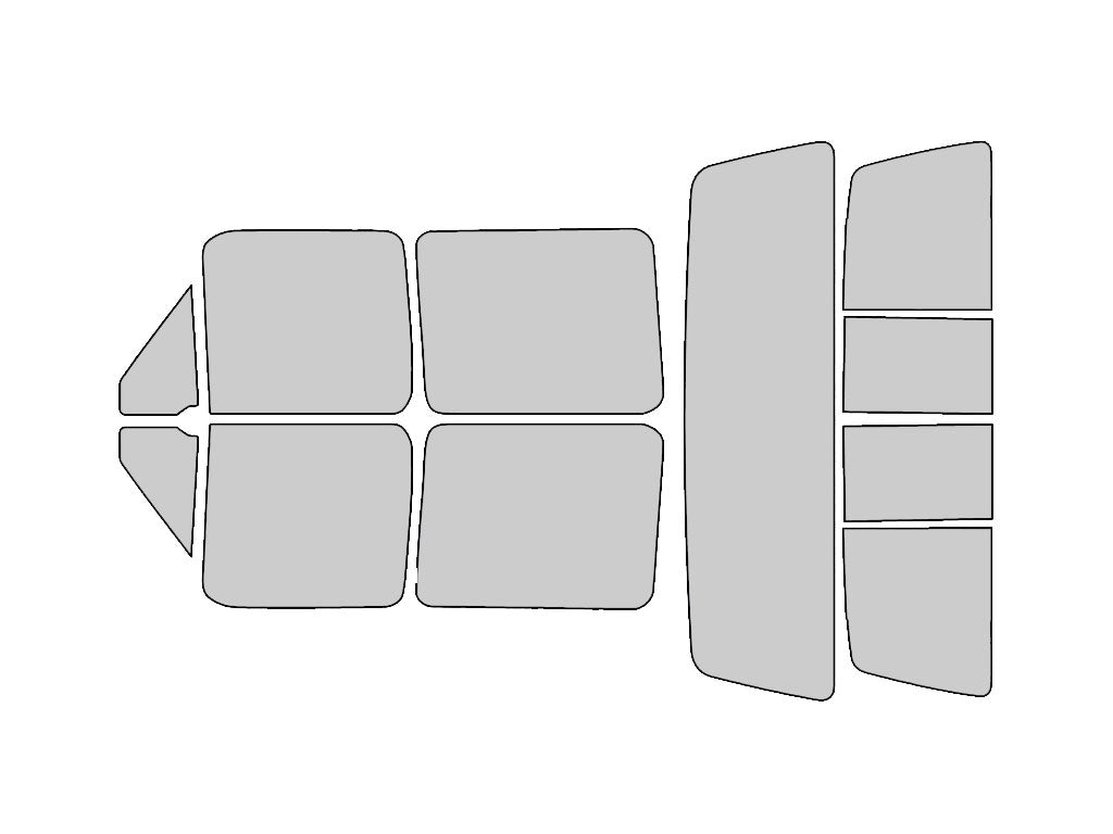 Ford F-150 1992-1996 4 Door Carbon Nano-Ceramic Window Tint