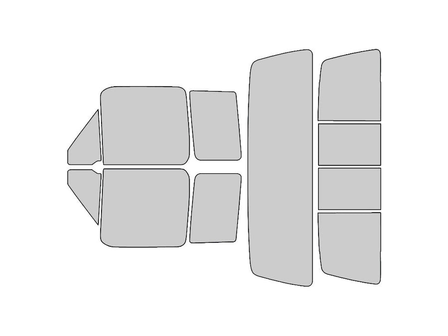 Avery Dennison Ford F-250 1992-1996 2 Door NR Pro Precut Window Tint Kit