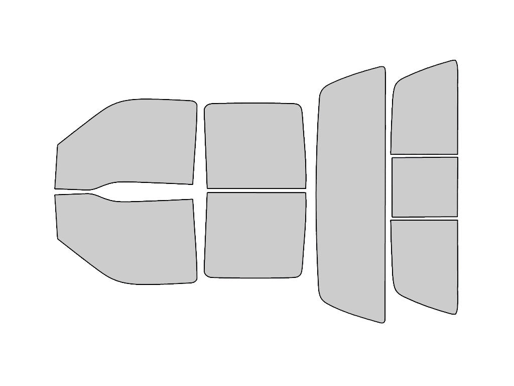 Ford F-250 1999-2007 4 Door Window Tint