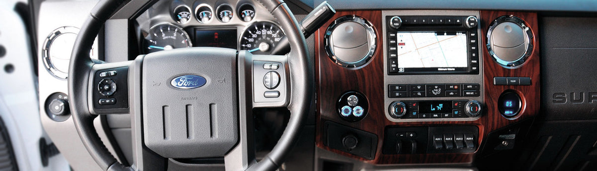 Ford F-350 Custom Dash Kits