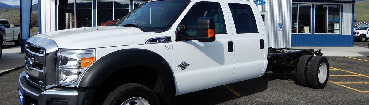 Ford F-550 Pillar Covers