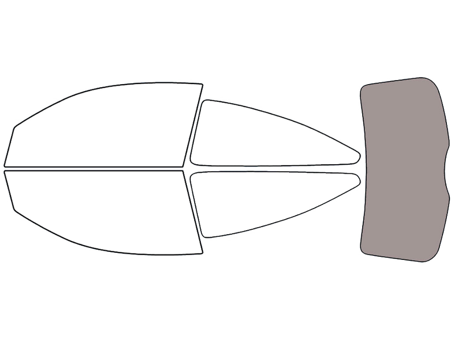 Rear Windshield - 50%