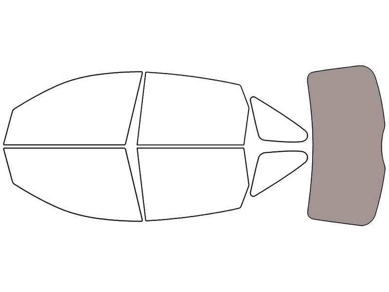 Rear Windshield - 50%