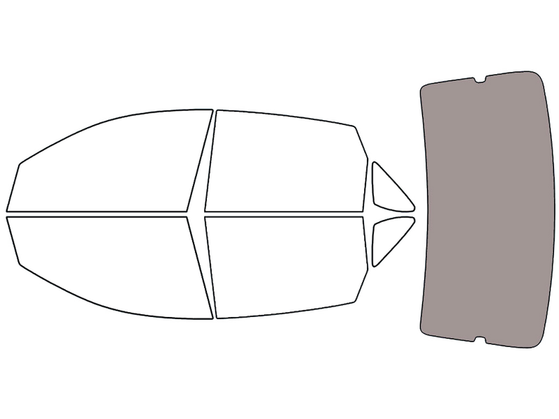 Rear Windshield - 50%