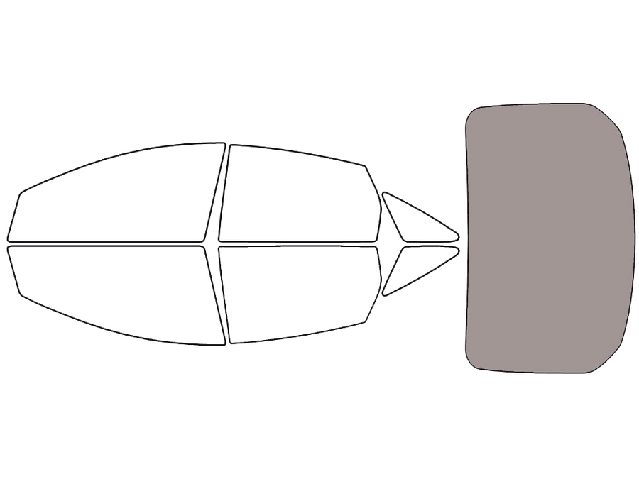 Rear Windshield - 50%