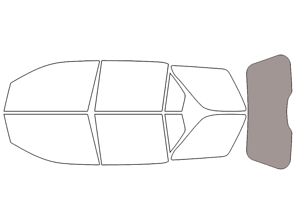 Rear Windshield - 50%