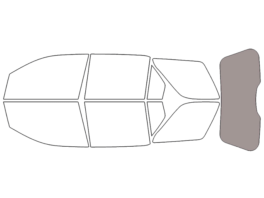 Rear Windshield - 50%