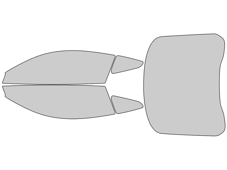 Ford Mustang 2024-2024 Coupe Window Tint