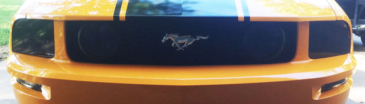 Ford Mustang Headlight Tint Covers