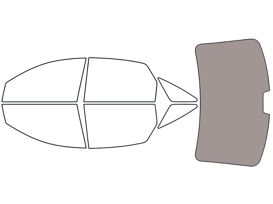 Rear Windshield - 50%