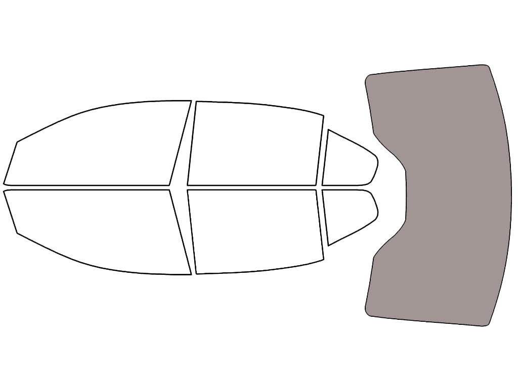 Rear Windshield - 50%