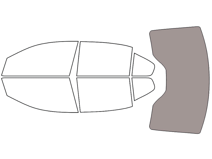 Rear Windshield - 50%