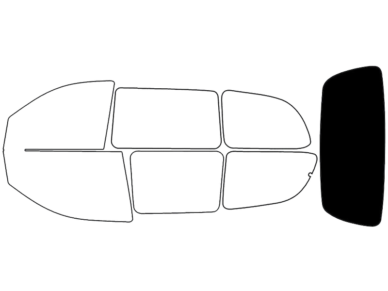 Rear Windshield - 5%