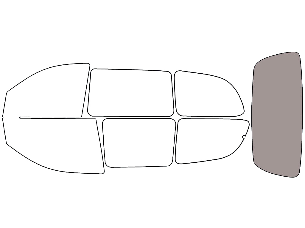 Rear Windshield - 50%
