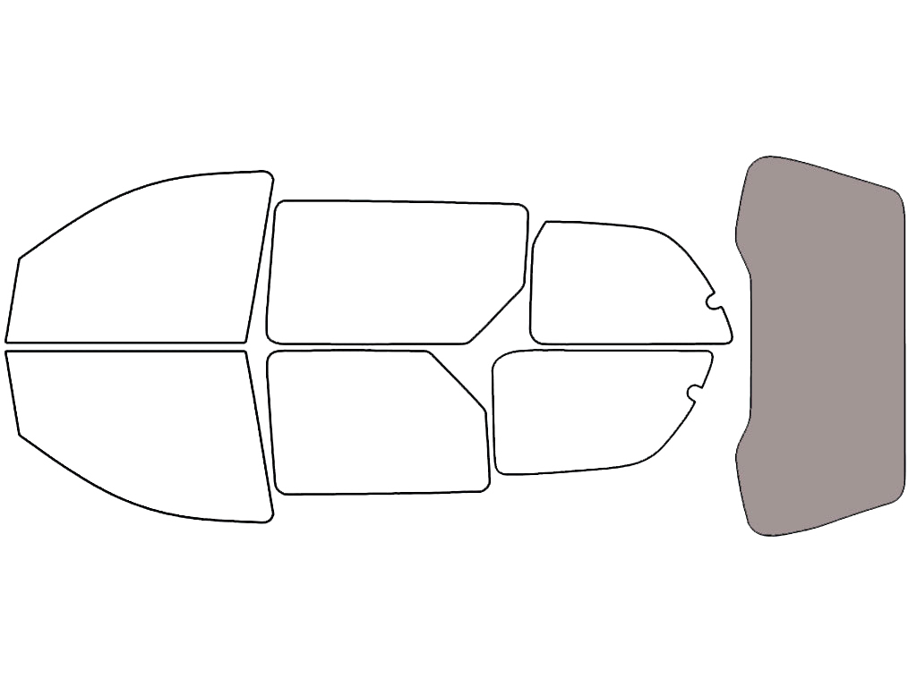 Rear Windshield - 50%