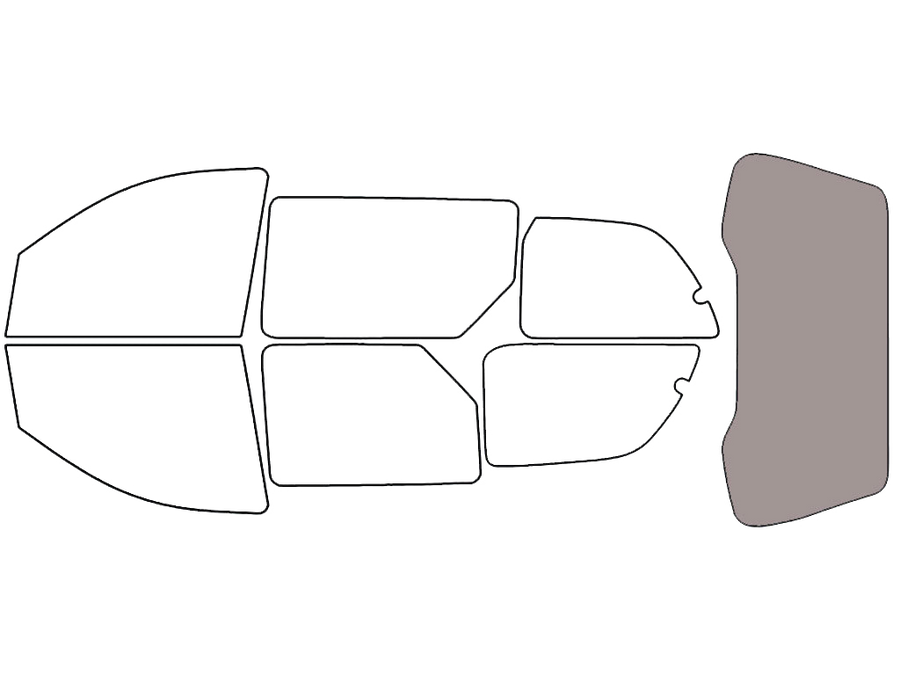 Rear Windshield - 50%
