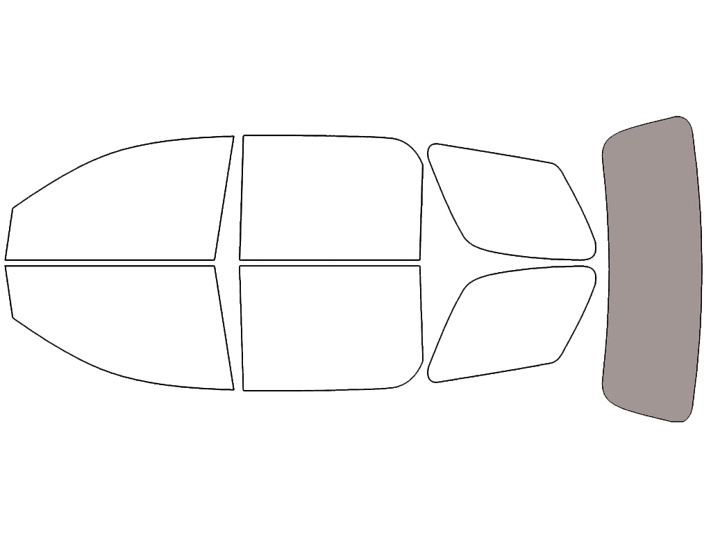 Rear Windshield - 50%