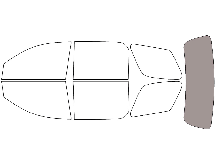 Rear Windshield - 50%