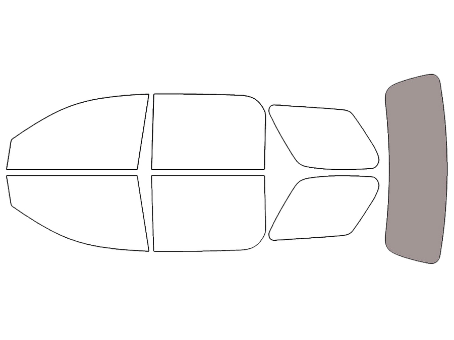 Rear Windshield - 50%