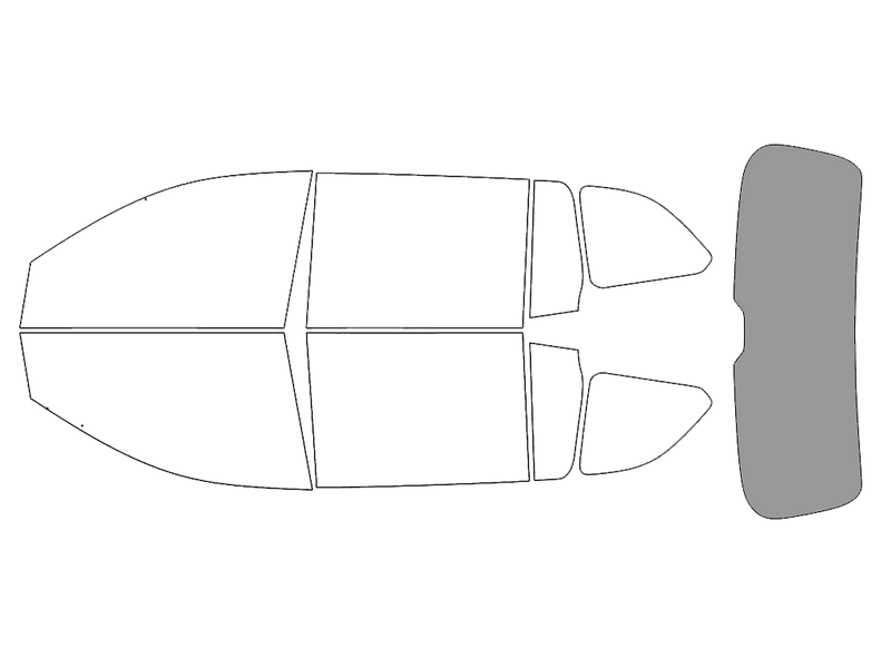 Rear Windshield - 50%