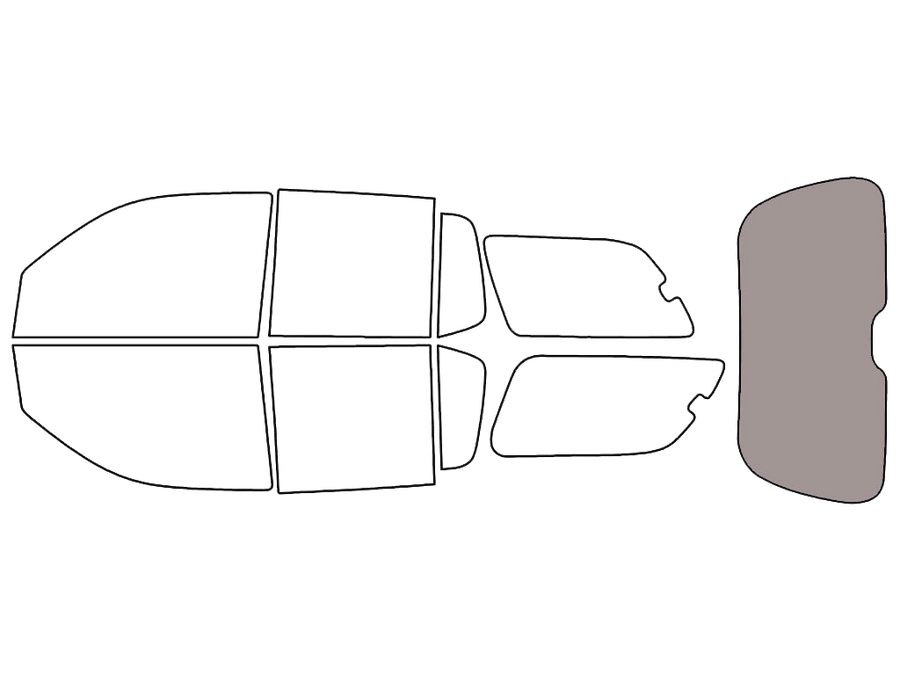 Rear Windshield - 50%