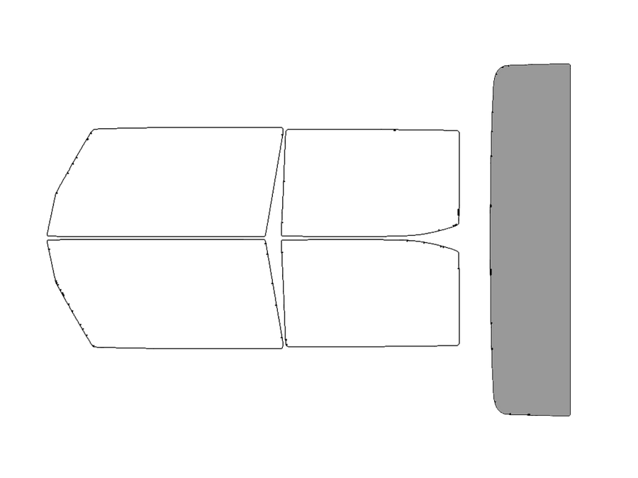 Rear Windshield - 50%
