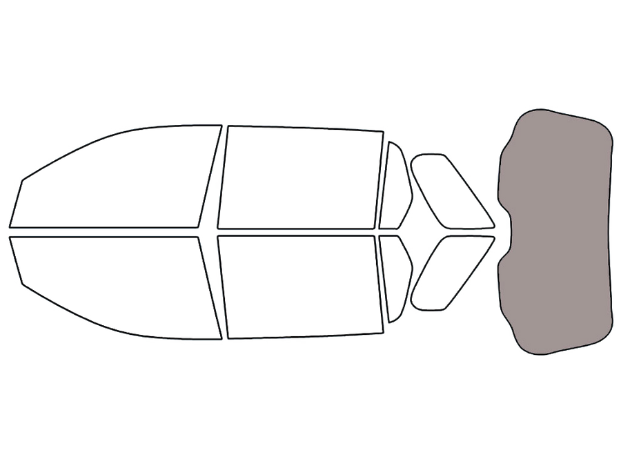 Rear Windshield - 50%