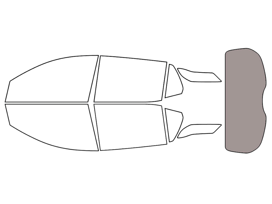 Rear Windshield - 50%