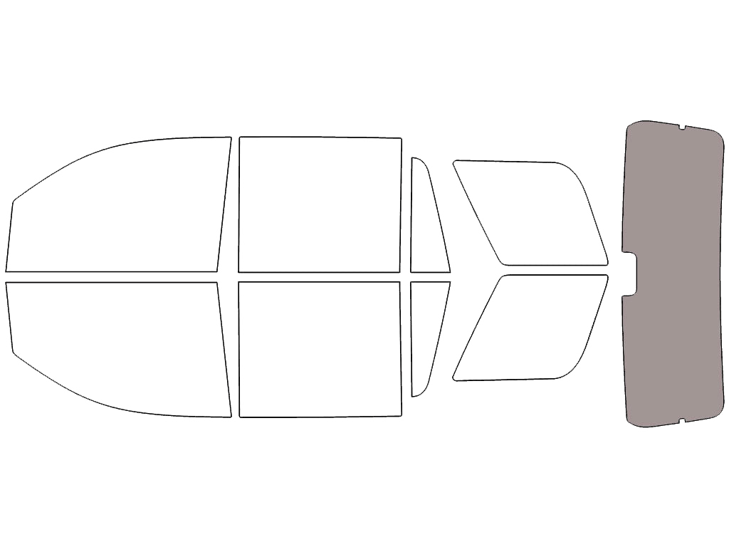 Rear Windshield - 50%