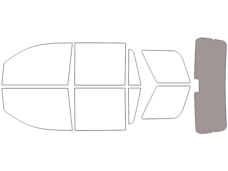 Rear Windshield - 50%
