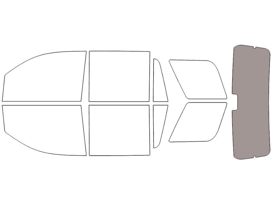 Rear Windshield - 50%