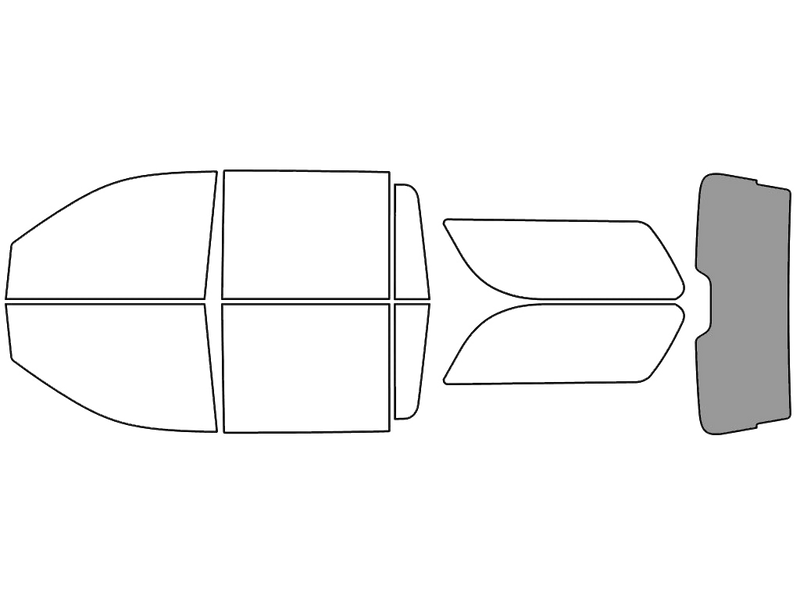 Rear Windshield - 50%