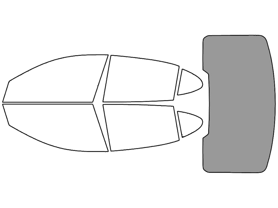 Rear Windshield - 50%