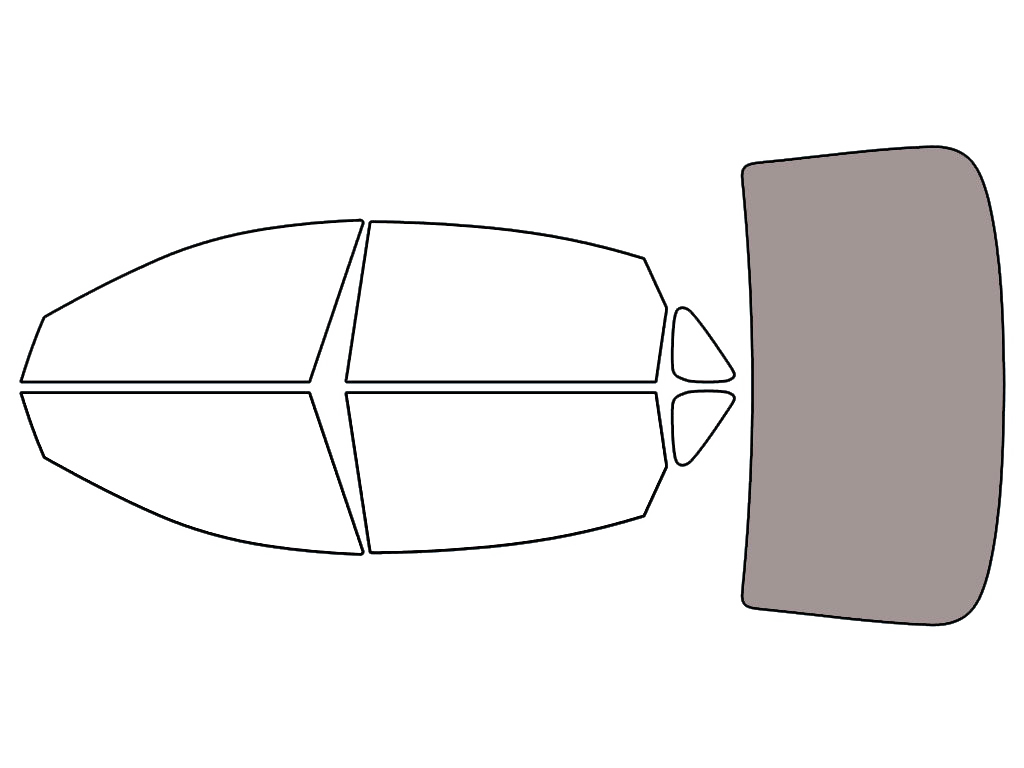 Rear Windshield - 50%