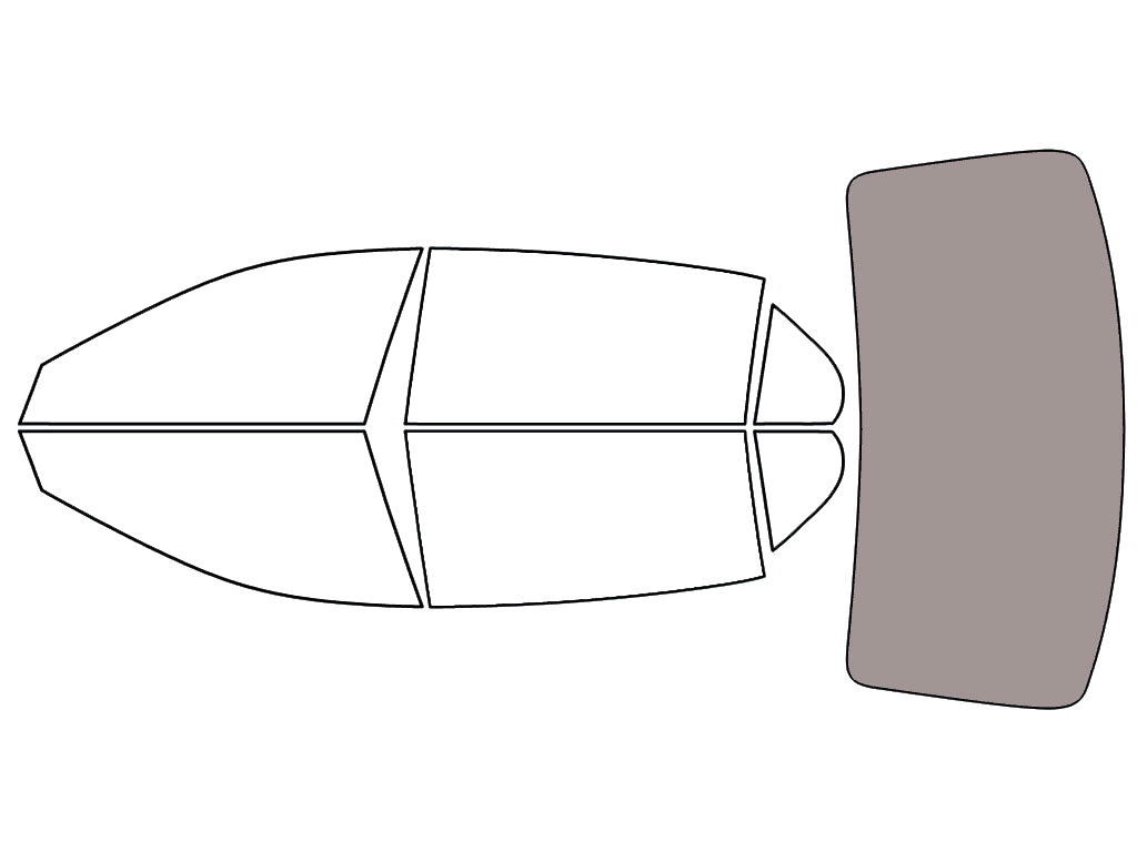 Rear Windshield - 50%