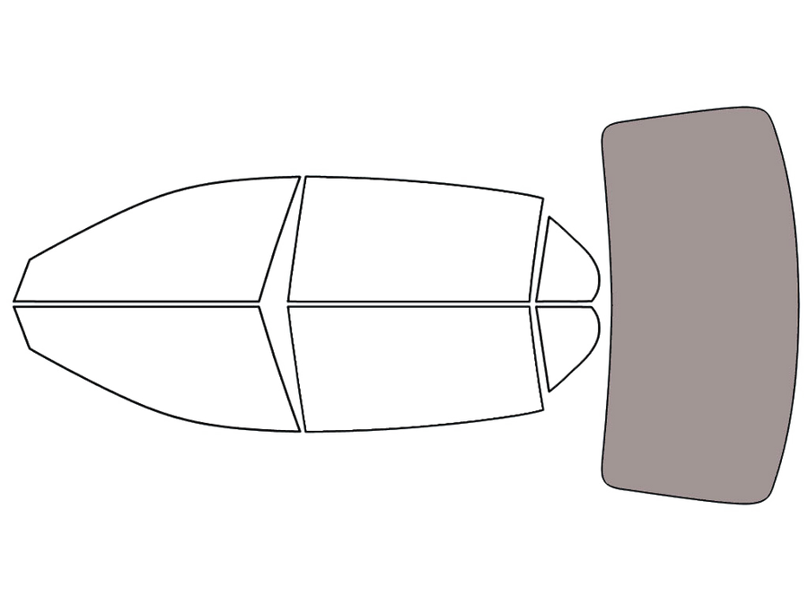 Rear Windshield - 50%