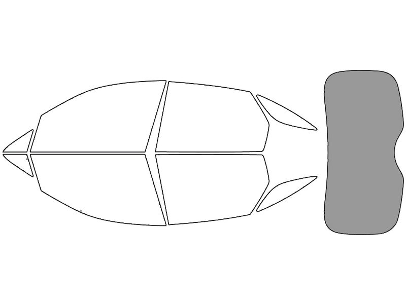 Rear Windshield - 50%