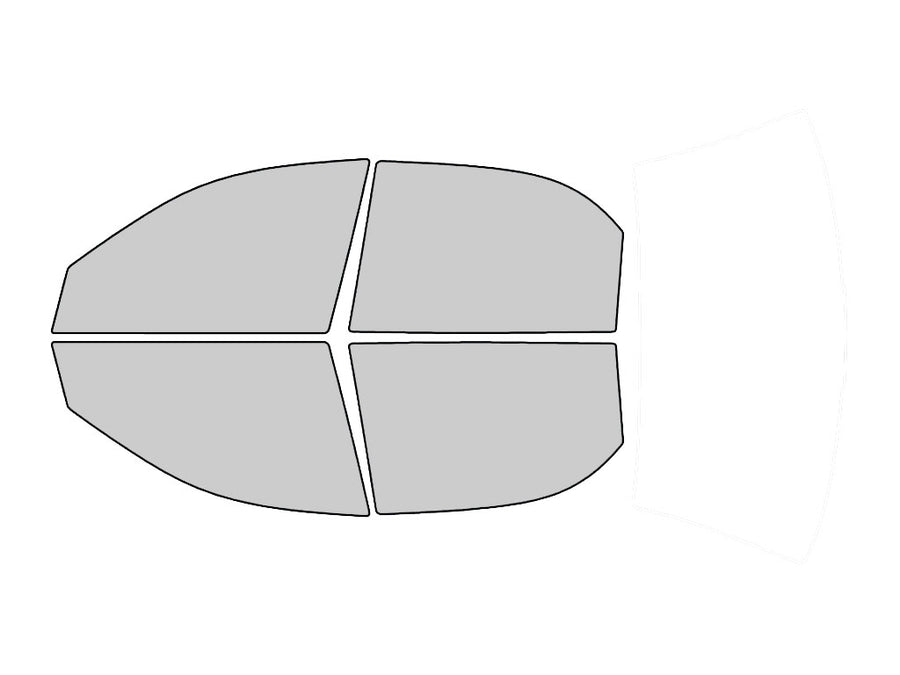 Avery Dennison Geo Metro 1995-1997 Sedan NR Pro Precut Window Tint Kit