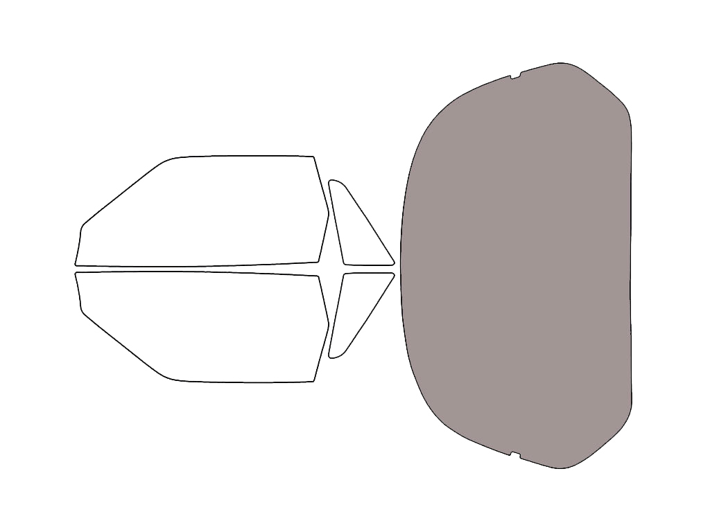 Rear Windshield - 50%