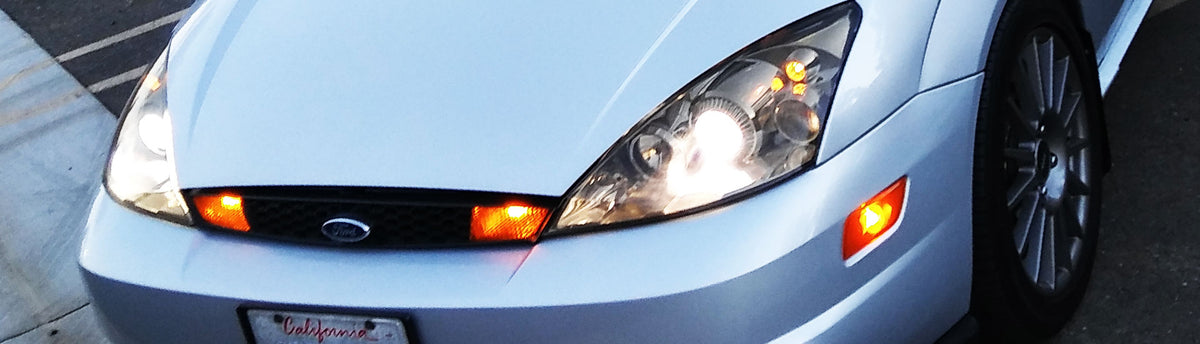 Ford Focus Headlight Tint Covers