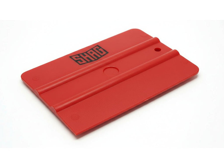 Hexis™ SHAG™ FRATERNITE Red Medium Vinyl Squeegee
