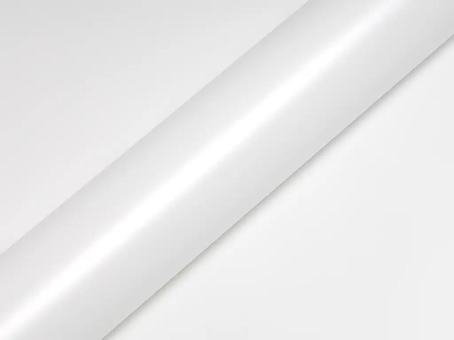 Color swatch of Hexis HX20000 Matte Lapland White Vinyl Wrap HX20002M