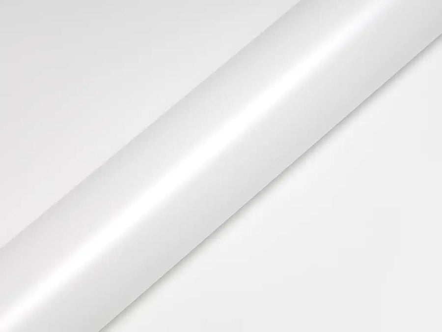 Color swatch of Hexis HX20000 Matte Lapland White Vinyl Wrap HX20002M
