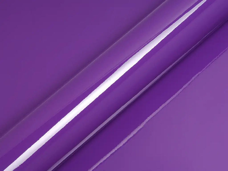 Color swatch of Hexis HX20000 Gloss Plum Violet Vinyl Wrap HX20008B
