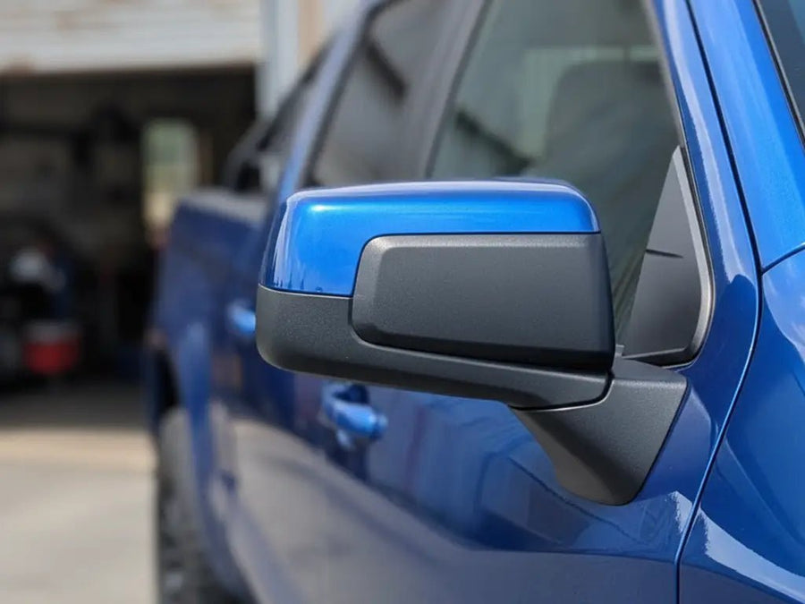 Toyota Tacoma wrapped in Gloss HX20000 Firmament Blue automotive vinyl film HX20033B