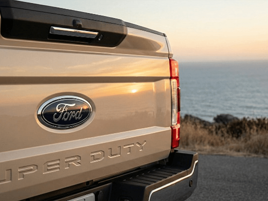 DIY Ford Super Duty wrapped in Super Gloss HXONE™ Desert Beige wrap film HXONE202
