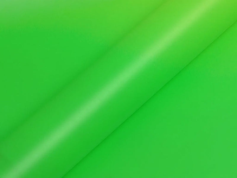 Color swatch of Hexis HX20000 Matte Light Green Vinyl Wrap HX20375M